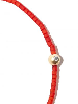 Bracelet avec perles Luis Morais jaune
