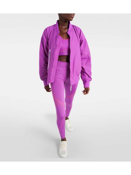 Sutien sport Adidas By Stella Mccartney violet