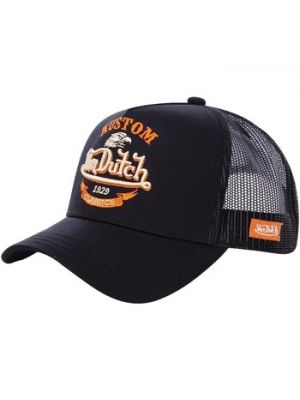 Czarna czapka z daszkiem Von Dutch