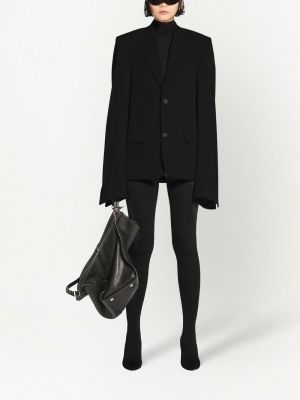 Oversized sako Balenciaga černé