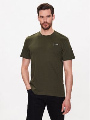 Tričko Calvin Klein zelené