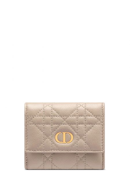 Бежевый кошелек Dior