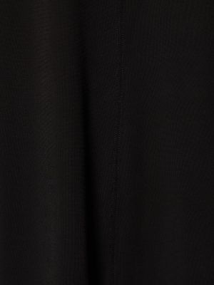 Tričko s lodičkovým výstřihem Rick Owens černé