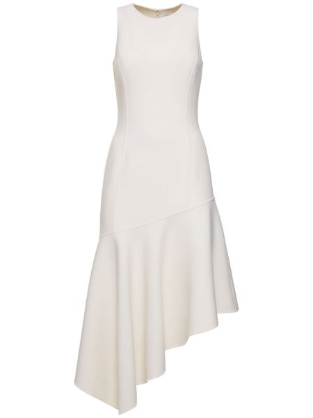 Drapert asymmetrisk dress Michael Kors Collection hvit