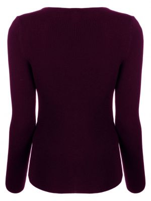 Woll top Semicouture lila