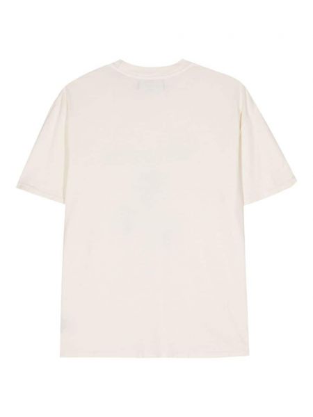 T-shirt aus baumwoll mit print Nahmias beige