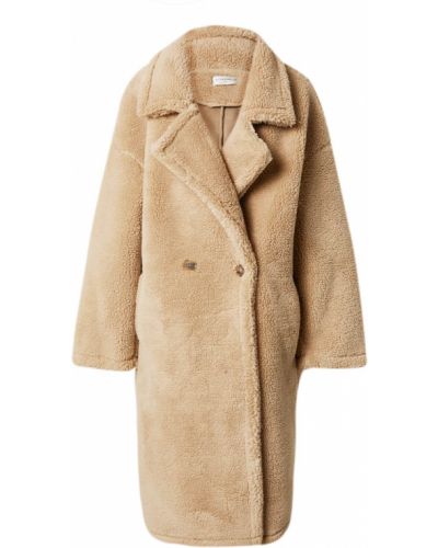 Jednofarebný klasický priliehavý kabát Rut & Circle