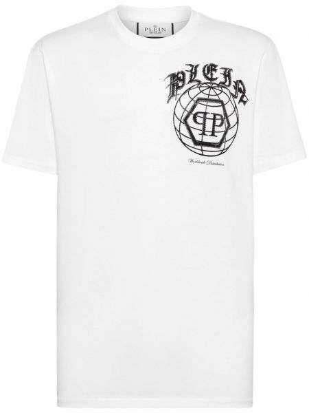 T-shirt Philipp Plein hvid