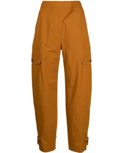 Pantalones cargo ajustados Jonathan Simkhai marrón