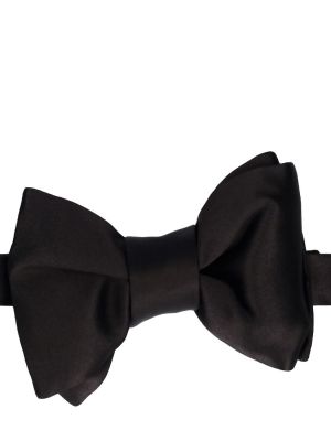 Cravatta di raso di seta Tom Ford nero