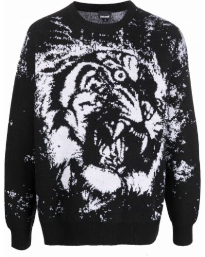 Пуловер с тигров принт Just Cavalli