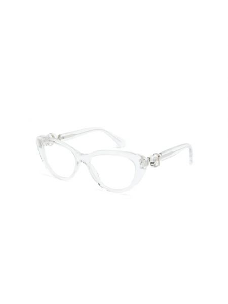 Okulary korekcyjne Swarovski białe