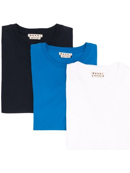 Camiseta manga corta Marni azul