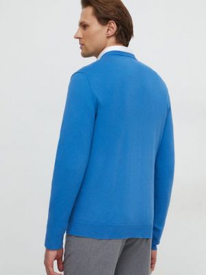 Хлопковый свитер United Colors Of Benetton синий
