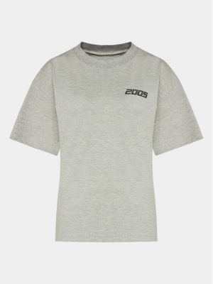 Voľné priliehavé tričko 2005 sivá
