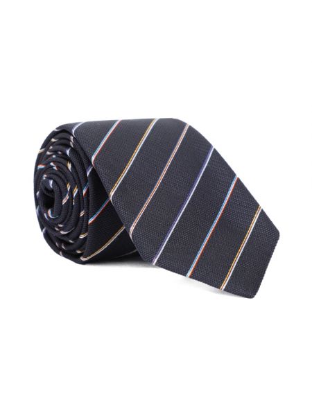 Gestreifte krawatte Ps By Paul Smith blau
