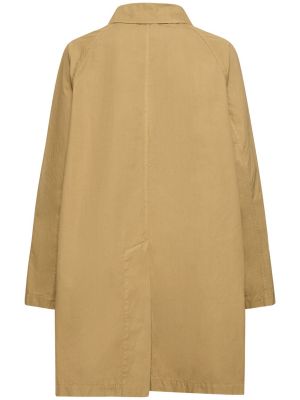 Bavlněný krátký kabát Aspesi béžový