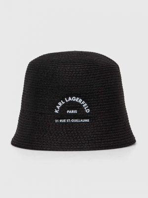 Черная шляпа Karl Lagerfeld