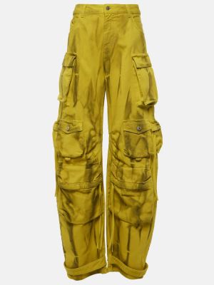 Pantalon cargo The Attico jaune