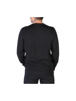 Jersey de lana de tela jersey Calvin Klein negro