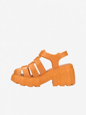 Sandale mit absatz mit hohem absatz Melissa orange