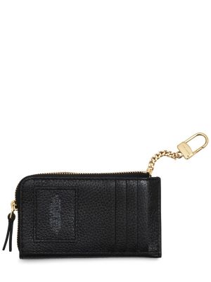Peňaženka na zips Marc Jacobs čierna