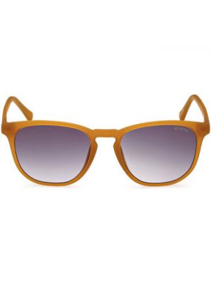 Okulary przeciwsłoneczne Guess pomarańczowe