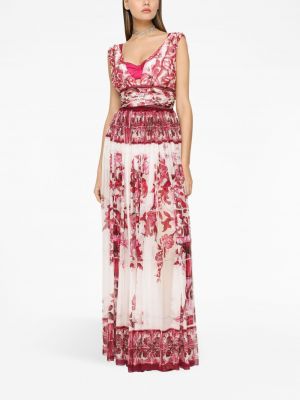 Večerní šaty s potiskem Dolce & Gabbana