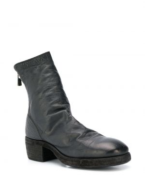 Kotníkové boty Guidi černé