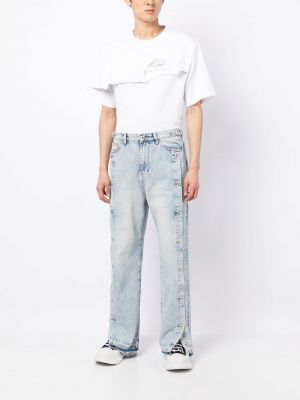 Straight jeans mit geknöpfter Feng Chen Wang
