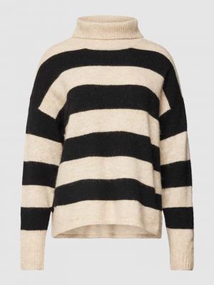 Dzianinowy sweter Object beżowy