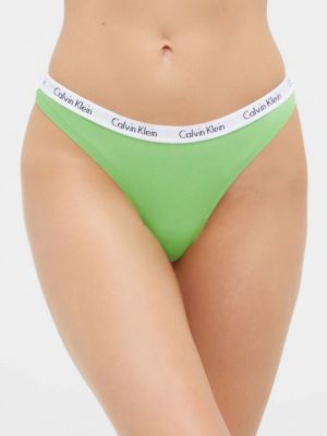 Шлепанцы Calvin Klein Underwear зеленые