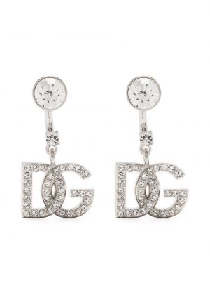 Σκουλαρίκια Dolce & Gabbana ασημί