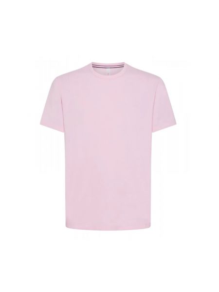 Koszulka bawełniana Sun68 różowa