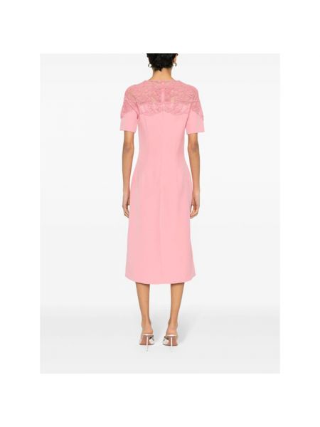 Vestido de encaje Ermanno Scervino rosa