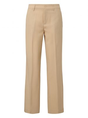 Pantalon plissé Qs By S.oliver blanc
