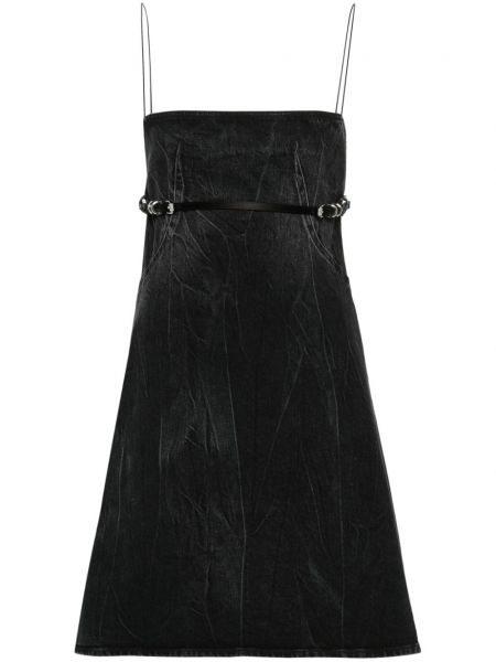 Džínsová sukňa Givenchy čierna