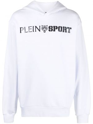 Raštuotas džemperis su gobtuvu Plein Sport