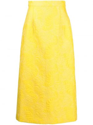 Žluté midi sukně Alice Mccall