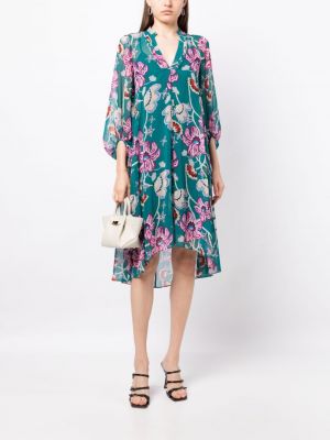 Sukienka szyfonowa z nadrukiem Dvf Diane Von Furstenberg