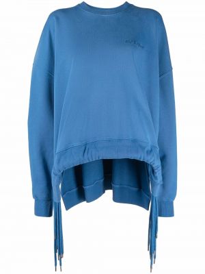 Cord sweatshirt mit rundhalsausschnitt Ambush blau