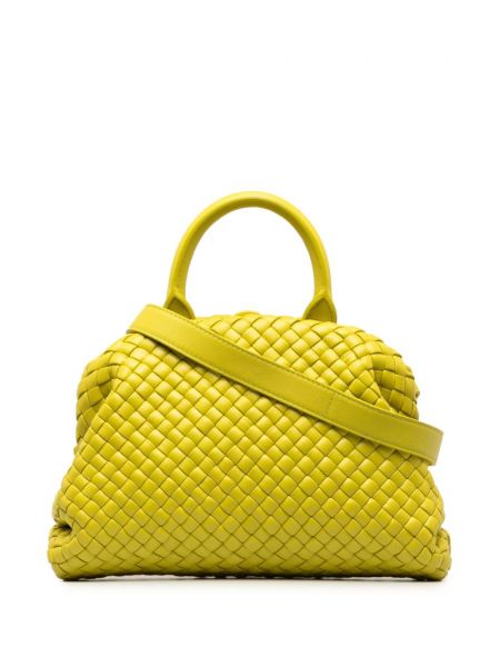 Τσάντα Bottega Veneta Pre-owned κίτρινο