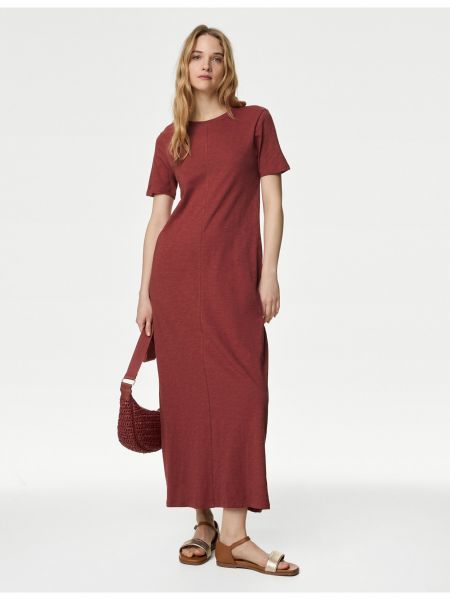 Midi šaty Marks & Spencer červené