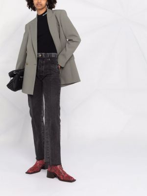 Jersey con bordado de punto de tela jersey Karl Lagerfeld negro