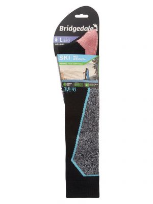 Ciorapi din lână merinos Bridgedale negru