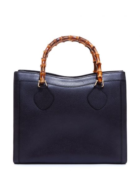 Bambus leder shopper handtasche Gucci Pre-owned