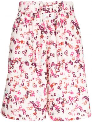 Pantaloni scurți cu imagine Isabel Marant roz