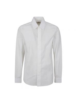 Koszula slim fit Lanvin biała