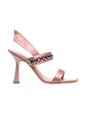 Chaussures de ville à talons Alberta Ferretti rose