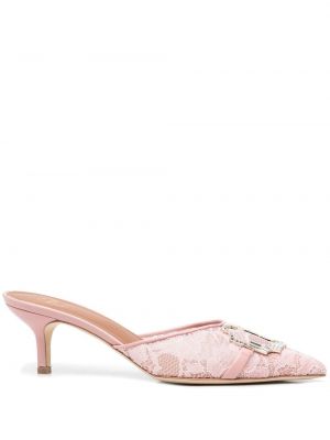 Pumps med slip-on Malone Souliers rosa